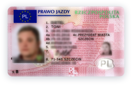 Kaufen Sie einen polnischen Führerschein
